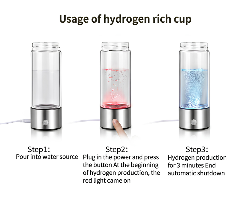 Portable Hydrogen Water Generator
